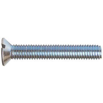 M5 x 40 Machine Screw Z/P CSK Pack of 10